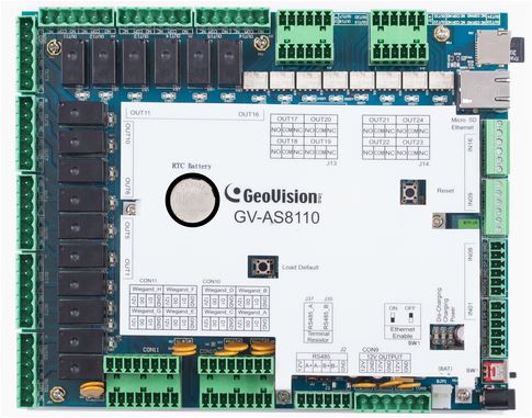 GeoVision AS8110 IP vezrl kzpont, 8/4ajts